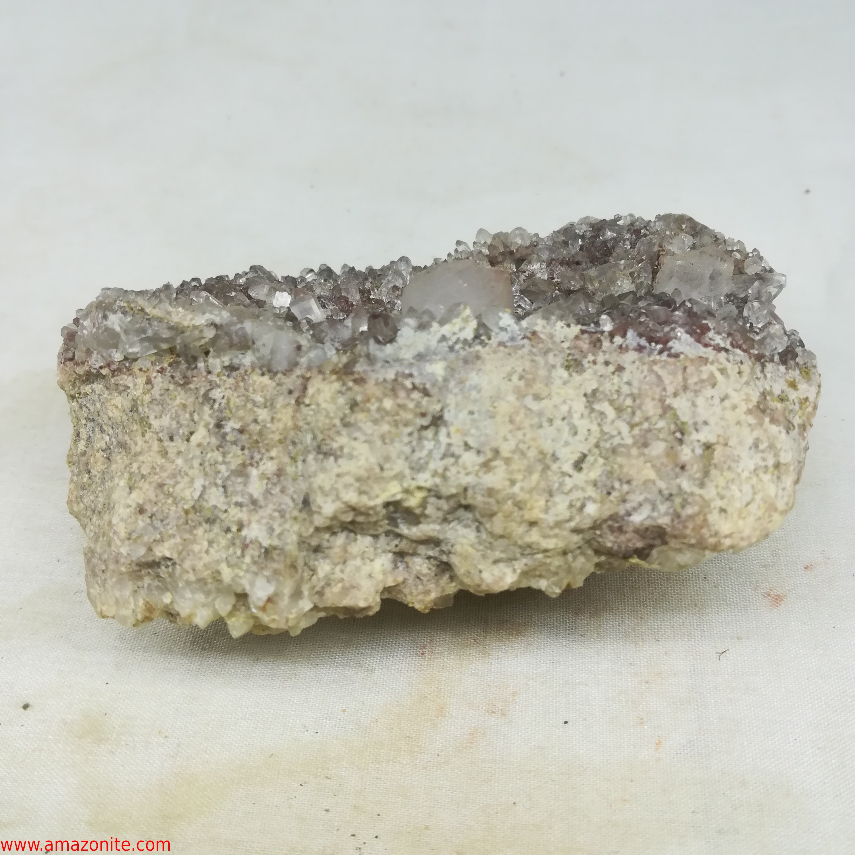 Haematite Included Phantom Quartz Crystal From Orange River, South